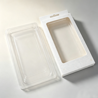 Boîte en carton pliable personnalisée et colorée, boîte en carton vierge multicolore, emballage de vente au détail, boîte cadeau en papier pour petits articles