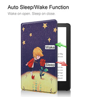 Desain Kustom DIY Penutup Pintar dengan Fitur Auto Sleep/Wake untuk Kindle Paperwhite E-book Reader dengan Tali Pegangan