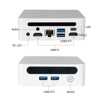 Nuevo Gamer 5 Core R5 5600H Procesador Cpu 2 Ddr4 2 Nvme 16Gb Gaming Win10 Computadora Barebone Wifi6 Bt5.2 Amd Mini Pc
