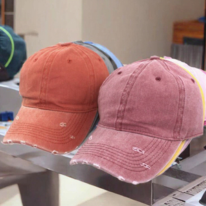 Gorra Deportiva de 6 Paneles de Terciopelo de Alta Calidad, Logotipo Personalizado, Gorra de Béisbol Bordada en Sarga de Algodón con Visera Curva para Negocios y Deportes - Product Image 3
