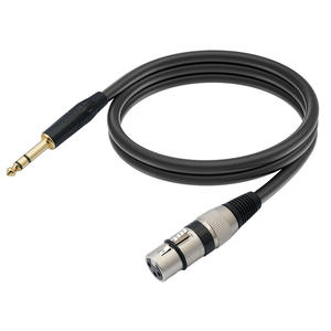 <span class=keywords><strong>Cable</strong></span> de audio macho <span class=keywords><strong>a</strong></span> XLR hembra de 6,35mm con reducción de ruido de doble blindaje de alta calidad - Product Image 3