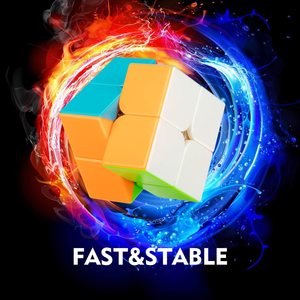 Venta al por mayor de fibra de carbono <span class=keywords><strong>cubo</strong></span> mágico <span class=keywords><strong>2x2</strong></span> velocidad mágica Macaron espejo <span class=keywords><strong>cubo</strong></span> rompecabezas para regalo de los niños - Product Image 5