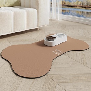 Tapis d'alimentation pour chien absorbant, pliable, en diatomite, respectueux des animaux, avec logo de marque OEM - Product Image 3
