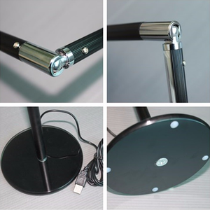 Thời trang hiện đại 3-bước ánh sáng ban ngày nghiên cứu Led Bàn Đèn <span class=keywords><strong>USB</strong></span> sạc Ổ cắm điện thiết kế linh hoạt E14/E26 bóng đèn 5V DC tiết kiệm năng lượng - Product Image 6