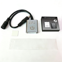 Interrupteur variateur Awl à capteur tactile DC 12V 24V pour bande LED, miroir de maquillage, table de beauté 60W 120W, corps métallique IP20