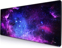 Grand tapis de souris de jeu en caoutchouc marbré 900x400mm, non toxique, impression par sublimation couleur personnalisée, emballage en sac OPP, certifié RoHS