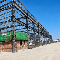 Edificio de Estructura Metálica Prefabricada de Diseño Moderno y Personalizado, Taller, Almacén