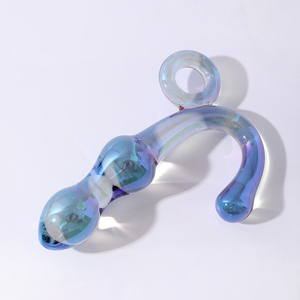 SM Female Double Headed Crystal Massage Stick G-Spot Masturbate for Ontological and <strong>Anal</strong> Use Couple's <strong>Anal</strong> Expansion Adult Toy - Product Image 5