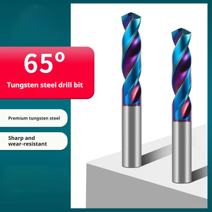 Mũi khoan hợp kim thép vonfram 65 độ, xoắn siêu cứng, lớp phủ nhập khẩu đặc biệt không gỉ, độ cứng cao - Product Image 2