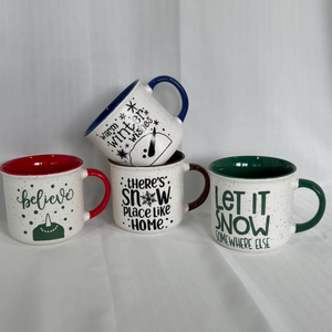 Wholesale <b>Cheap</b> Price 12Oz Creative Ceramic Water Cup Custom Design Winter Children Mug - Product Image 4