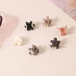 إكسسوارات شعر نسائية ، مشابك شعر صغيرة لطيفة ، مشابك شعر رائعة من حجر الراين ، مشابك مخلب زهور صغيرة للفتيات - Product Image 3