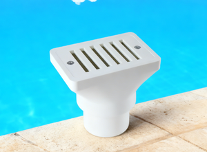 Durable ABS Pool <strong>Overflow</strong> <strong>Grate</strong> with Drainage Outlet for Inground Swimming Pool Water Level Control - Product Image 2