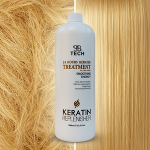 Traitement lissant brésilien à la kératine et au collagène pour cheveux bouclés, frisés et ondulés – Crème de traitement protéiné à la kératine pour des cheveux lisses et soyeux - Product Image 4