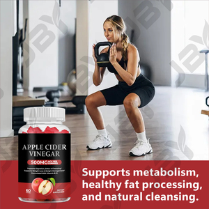 Gummies au vinaigre <span class=keywords><strong>de</strong></span> cidre <span class=keywords><strong>de</strong></span> pomme JBY OEM ODM en marque privée <span class=keywords><strong>pour</strong></span> la détoxification, le nettoyage et le soutien à la perte <span class=keywords><strong>de</strong></span> poids, complément <span class=keywords><strong>alimentaire</strong></span> en gros - Product Image 6