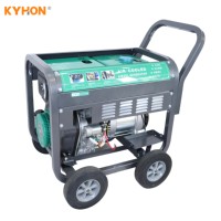 Groupe électrogène diesel monocylindre 4 temps refroidi par air, à châssis ouvert vertical, monophasé/triphasé, puissance égale 6,5/7 kW, 50/60 Hz, ATS