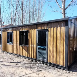 Maison préfabriquée modulaire de 3 chambres à coucher en Chine ensemble modulaire de petit kit de maisons en cabine maison en conteneur à vendre