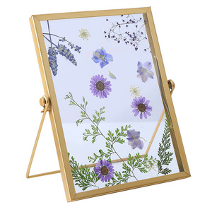 Picture <strong>Frame</strong> Gold Metal Floating Pressed Glass with Metal 4x6 <strong>5x7</strong> 6x8 High Quality Iron <strong>Photo</strong> <strong>Frame</strong> - Product Image 6