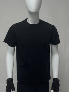 T-Shirt da <span class=keywords><strong>Uomo</strong></span> di Alta Qualità con Logo Personalizzato Vestibilità Regolare Manica Corta in Misto Cotone-Poliestere per Uso Quotidiano Casual - Product Image 4