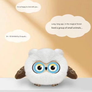 Juguete de Peluche Inteligente con IA, Súper Suave, de Algodón PP, Búho ChatGPT con Doble Ojo y Emociones, Muñeco Interactivo con WIFI, Carga USB, Regalo de Cumpleaños - Product Image 4