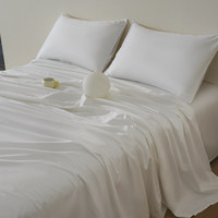 Ensemble de draps d'hôtel de qualité moderne en coton tissé avec taille personnalisable (US/UK/AU)