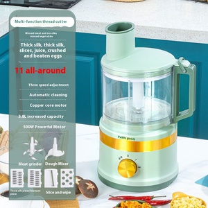 Hoàn toàn tự động thép không gỉ Máy cắt Đa-Chức năng điện hộ gia đình trái cây và rau công cụ - Product Image 6