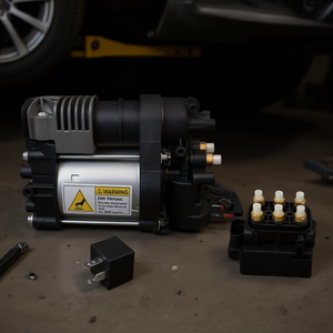 Conjunto de Bloque de Válvulas Solenoides para Compresor de Suspensión Neumática Hyundai Equus 55881-3M000 2011-2016 V8 GAS DOHC - Product Image 2