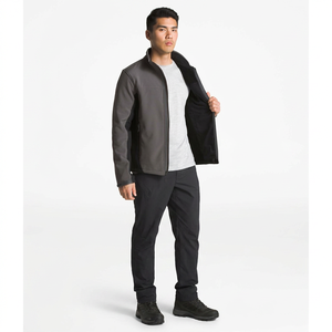 Veste coupe-vent softshell imperméable pour homme 2026, col montant, à capuche, 100 % coton, fabriquée au Pakistan, en tissu toile - Product Image 1