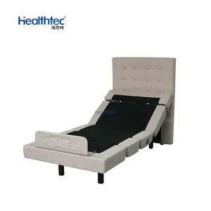 Adjustable Custom Electric Smart Bed Base Adjustable Bed With Massage And Mattress And Okin Adjustable Bed Parts