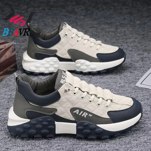 Zapatos Casuales Versátiles Antideslizantes y Resistentes al Desgaste para Hombre, Primavera/Otoño 2025, Zapatos Casuales para Exteriores con Suela Gruesa, Envío Directo - Product Image 3