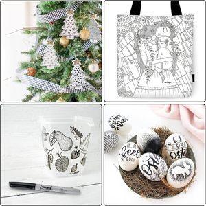 Ensemble de stylos marqueurs permanents à pointe ultra-fine <span class=keywords><strong>Sharpie</strong></span> 0,4 mm, personnalisables par le fabricant, faible MOQ, encre imperméable de qualité supérieure - Product Image 6