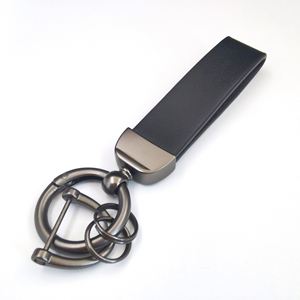 Wholesale Custom Logo High-Grade Retro <b>Leather</b> <b>Keychain</b> Pendant Fashionable Brand Logo Custom - Product Image 2