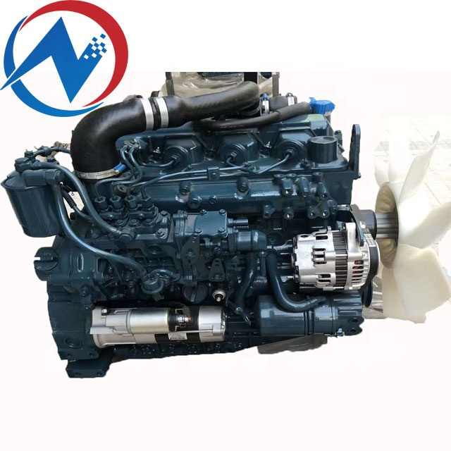 Kubota V3307-T Engine - 40-100kw Power, Turbo Complete