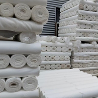 Tissu taffetas tissé 75D 210T 100% polyester respirant, séchage rapide, imperméable, léger, doublure croisée, vente en gros d'usine