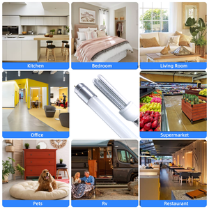 UV-LED-Ersatzlampen 365nm 395nm 7W 10W T8 Lampenröhre für Schädlingsbekämpfung, Fliegen- und Mückenabwehr, dimmbar, <span class=keywords><strong>AC</strong></span> 220V - Product Image 4