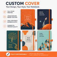 Carnets à couverture rigide personnalisés LC665 avec logo d'usine, format A6, impression en gros, cadeau promotionnel, avec porte-stylo