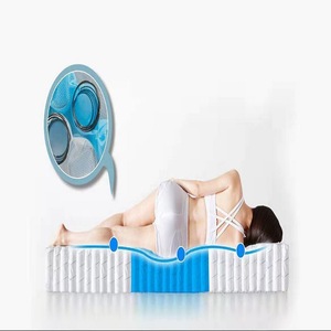 Colchón de Muelles Ensacados Individualmente, Colchón de Muelles Ensacados Blanco para Niños - Product Image 2