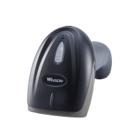 Escáner de Código QR Portátil con Interfaz USB, Lector de Códigos de Barras 1D y 2D para Android, Color Negro, para Supermercados, Productos en Stock de Tamaño A4