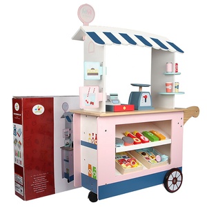 Vente chaude : <span class=keywords><strong>magasin</strong></span> de jouets en bois personnalisé pour enfants, pour jeux de <span class=keywords><strong>r</strong></span>ôle, cuisine et jouets alimentaires - Product Image 4