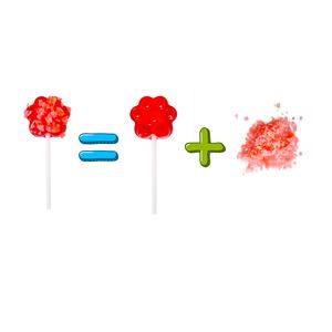 Sucettes en forme de patte d'ours aromatisées aux fruits, sucettes dures Pop Rocks, vente chaude - Product Image 2