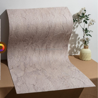 Panneaux de revêtement intérieur souples Mcm Conception de mur extérieur Imperméable au feu Pierre artificielle flexible Panneau mural en travertin Mcm
