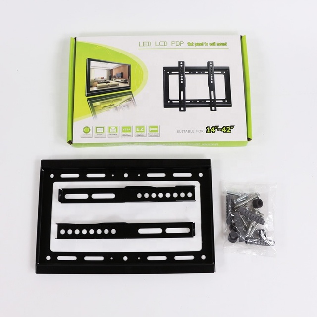 Professional Factory Supplier Tv Wall Stand Mount Tv Bracket for 14'-42' Led Lcd Television