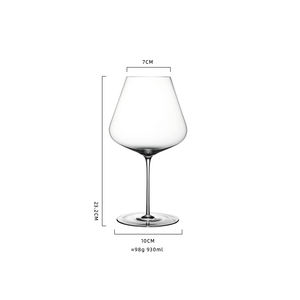 Juego de Copas de <span class=keywords><strong>Vino</strong></span> de Lujo Sopladas a Mano, Copas de Cristal Ligeras con Tallo Delgado, Diseño Clásico, Ecológicas y Reutilizables - Product Image 6
