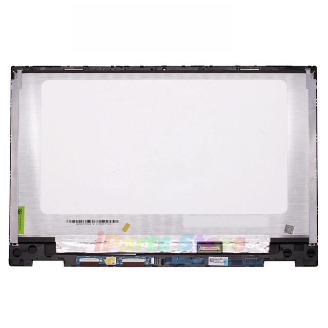 IPARTS Replacement Full Display for HP Pavilion X360 14-DW1704NZ 14M-DW 14T-DW 14-DW L96516-001 LCD Touch Screen with Frame OEM