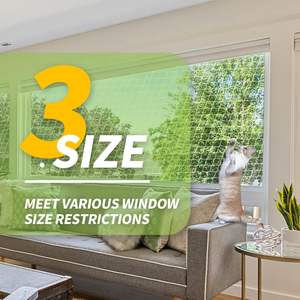 Filet de sécurité en nylon résistant à la déchirure en maille de protection pour animaux de compagnie pour chats et chatons - Product Image 4