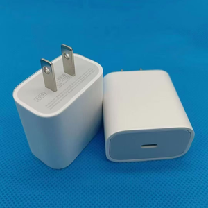 Cargador de Pared USB-C de Carga Rápida PD de 20W con Enchufe Estadounidense para iPhone 17 16 <span class=keywords><strong>Pro</strong></span> <span class=keywords><strong>Max</strong></span>, Cargador Rápido Universal Tipo-C para Samsung - Product Image 1