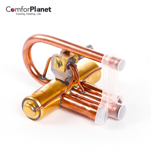 Nhà Máy Giá 24V DC Lạnh 4 Cách Revering Van Điều Hòa Không Khí 4 Cách Đảo Chiều Van Cho Điều Hòa Không Khí - Product Image 5