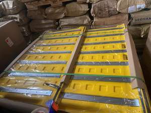 Heavy Duty Portable Yellow HDPE Wheelchair <b>Ramp</b> High-Intensity Prismatic Visibility 13kg Lightweight 500kg Load Capacity for - Product Image 3