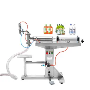 Mini suyu yağı sıvı şişe dolum makinesi saf su doldurma makineleri Can şişe doldurma makinesi