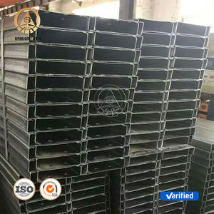 41x41mm 41x21mm geschweißter Stahl Ss400 S355J2 N S355Jr kalt gewalzte C Z Pfette Pfette aus verzinktem Eisens tahl - Product Image 5