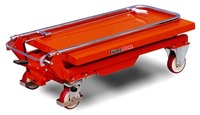 Giant Move buena calidad 750KG capacidad personalizada tijera hidráulica mesa elevadora Manual con ruedas